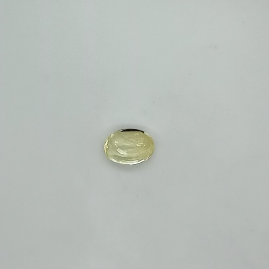 Yellow Sapphire (Pukhraj) 6.29 Ct gem quality